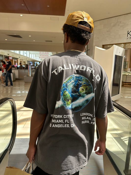 Taliworld Vintage Grey Tee