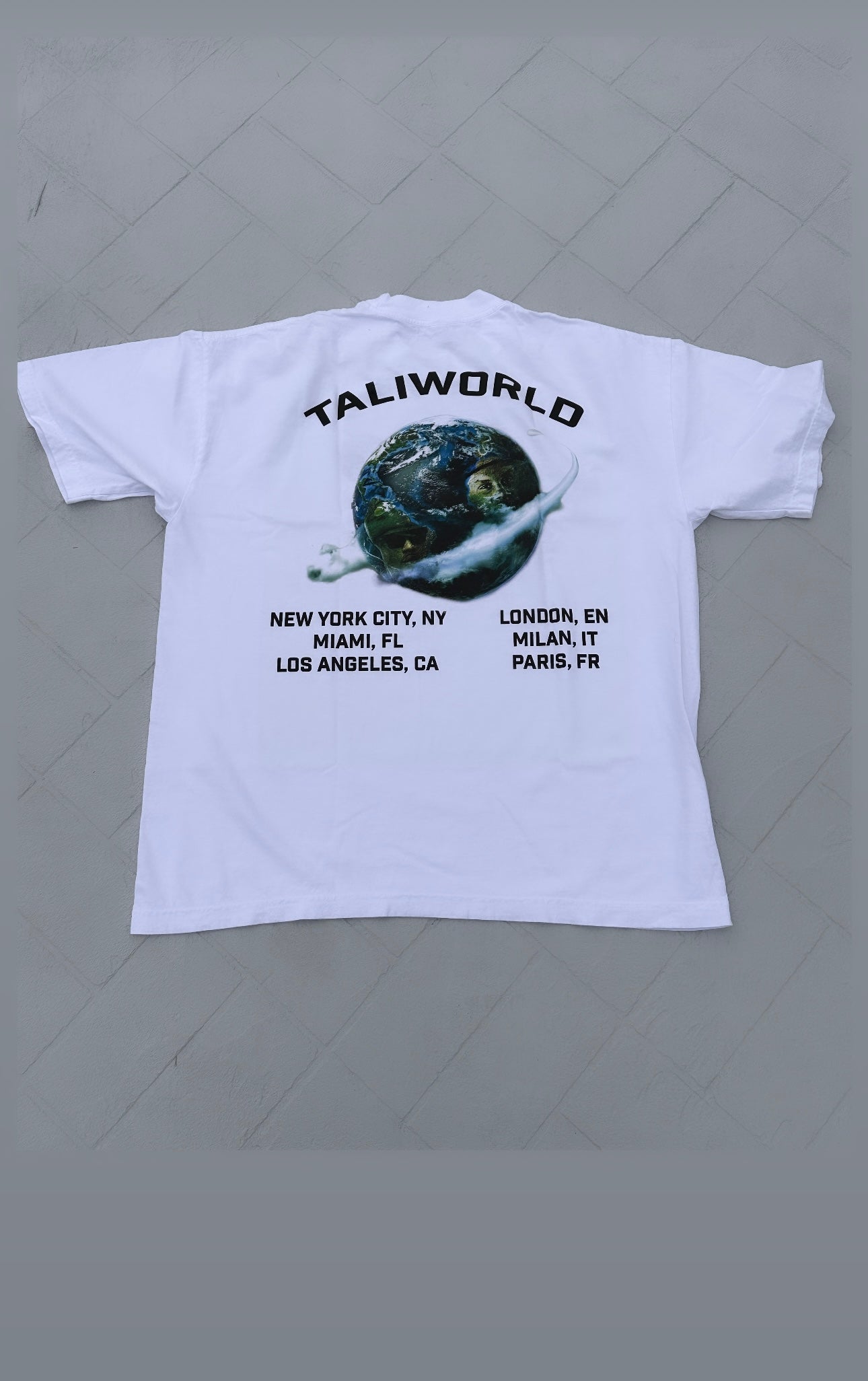 Taliworld Classic White Tee