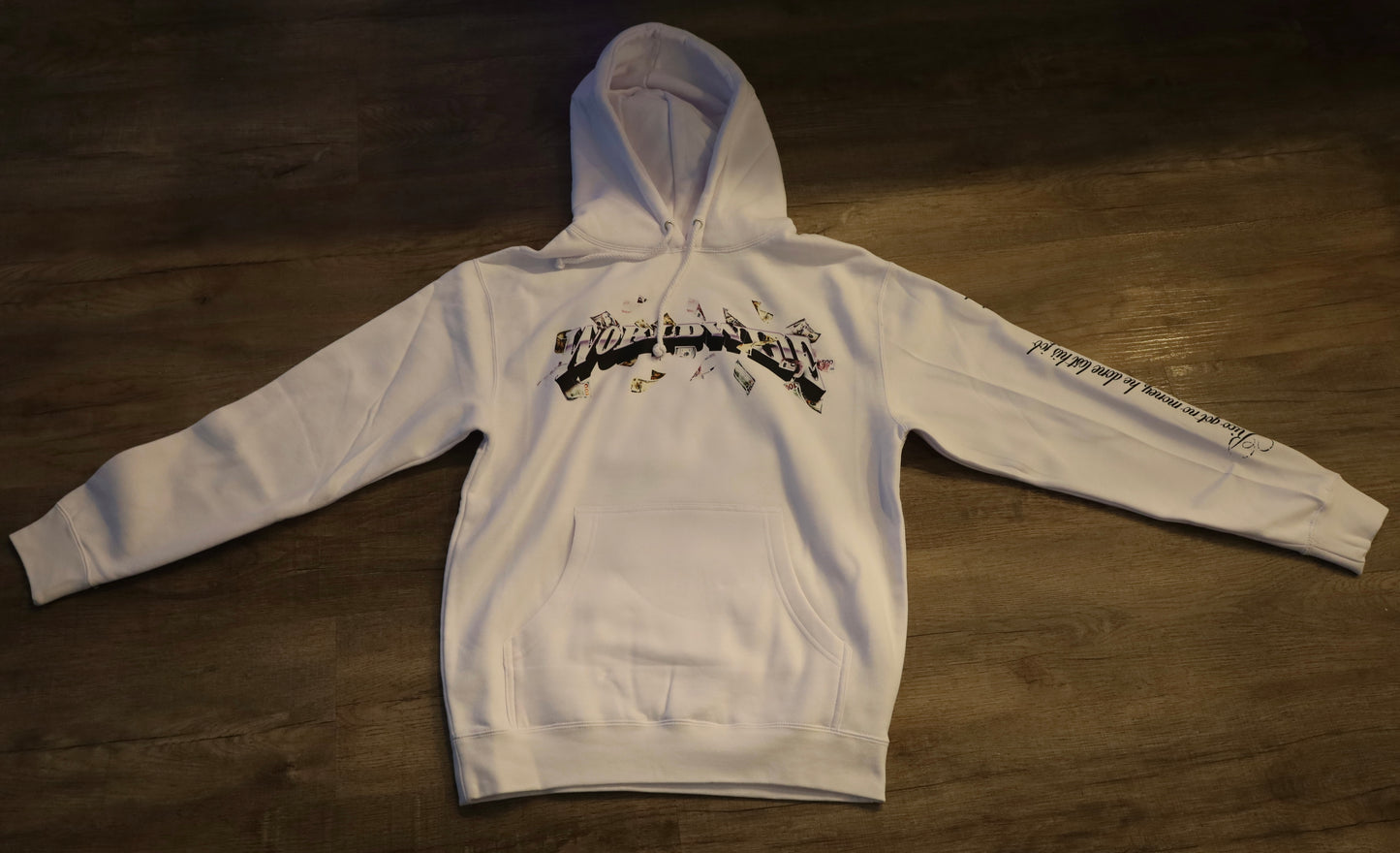 Classic White Worldwide Hoodie